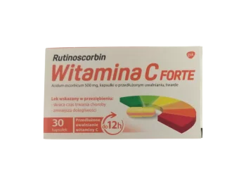 Zdjęcie produktu Rutinoscorbin Witamina C Forte, kapsułki, 500 mg