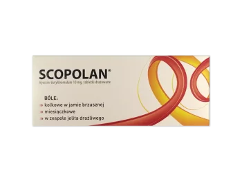 Zdjęcie produktu Scopolan, tabletki drażowane, 10 mg