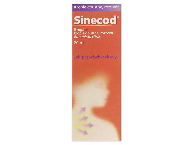 Sinecod, krople doustne, 5 mg/ml