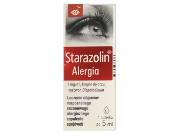 Zdjęcie produktu Starazolin Alergia, krople do oczu, 1 mg/ml