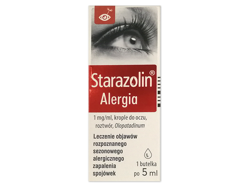 Starazolin Alergia, krople do oczu, 1 mg/ml