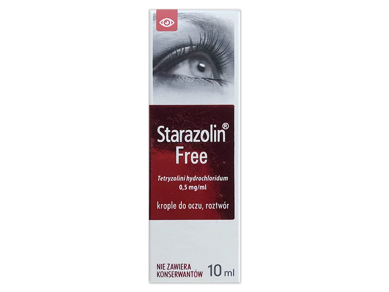 Zdjęcie Starazolin Free, krople do oczu, 0,5 mg/ml