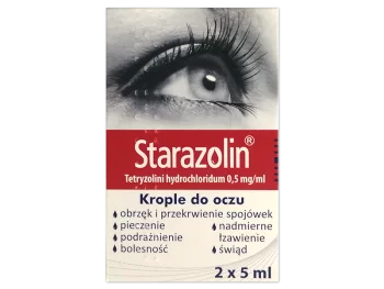 Zdjęcie produktu Starazolin, krople do oczu, 0,5 mg/ml