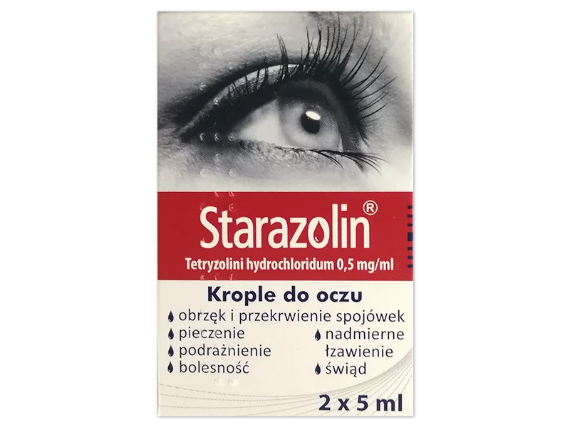 Zdjęcie Starazolin, krople do oczu, 0,5 mg/ml