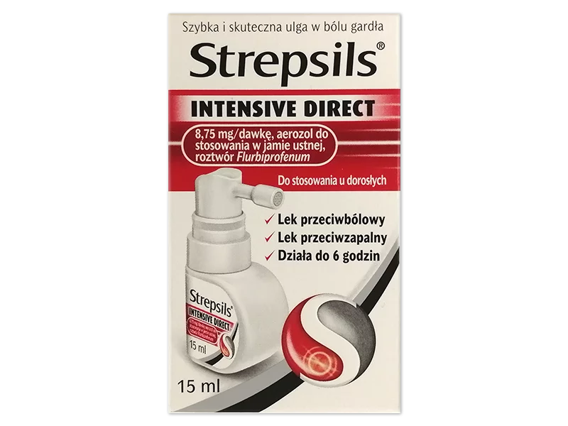 Zdjęcie Strepsils Intensive Direct, aerozol do jamy ustnej