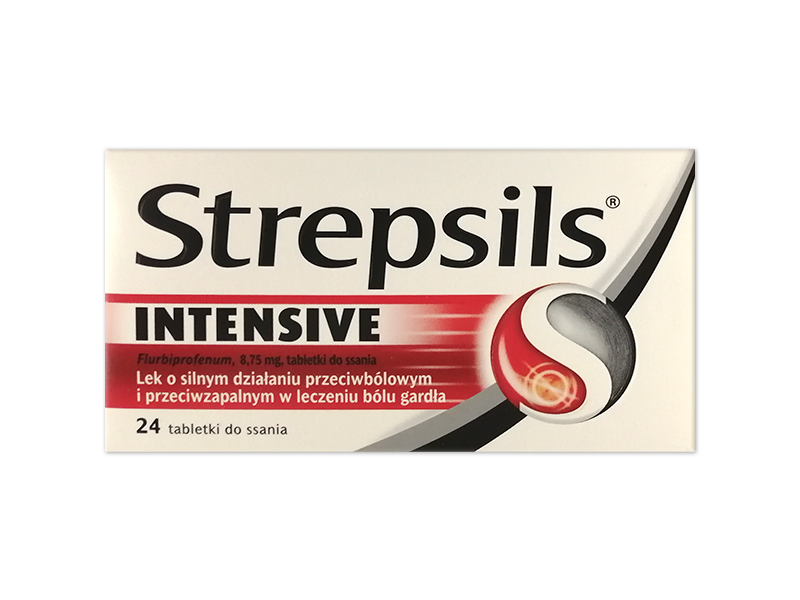 Strepsils Intensive, tabletki do ssania, 8,75 mg