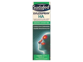 Zdjęcie produktu Sudafed XyloSpray HA, aerozol do nosa, 1 mg/ml