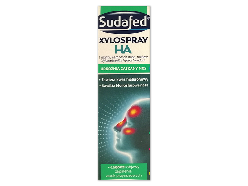 Sudafed XyloSpray HA, aerozol do nosa, 1 mg/ml