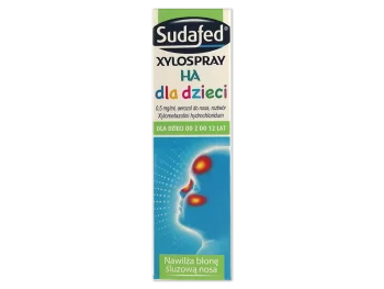 Zdjęcie produktu Sudafed XyloSpray HA dla dzieci, aerozol do nosa, 0,5 mg/ml