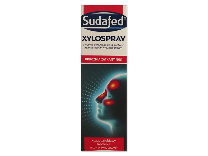 Sudafed XyloSpray, aerozol do nosa, 1 mg/ml