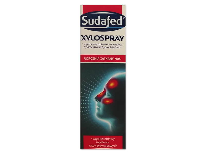 Zdjęcie Sudafed XyloSpray, aerozol do nosa, 1 mg/ml