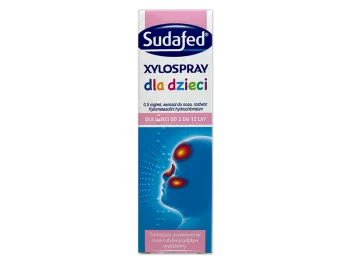 Zdjęcie produktu Sudafed XyloSpray dla dzieci, aerozol do nosa, 0,5 mg/ml