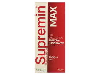 Zdjęcie produktu Supremin Max, syrop, 1,5 mg/ml