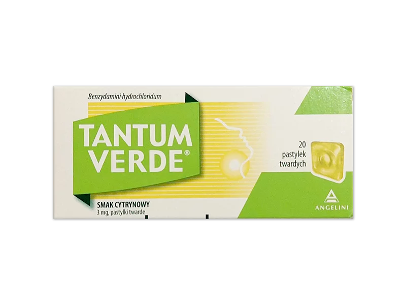 Zdjęcie Tantum Verde, pastylki do ssania, 3 mg, smak cytrynowy