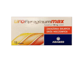 Zdjęcie produktu UroFuraginum Max, tabletki, 100 mg