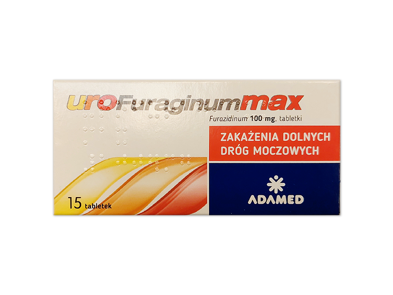 UroFuraginum Max, tabletki, 100 mg