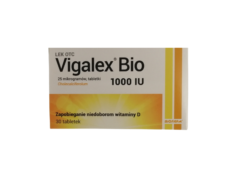 Vigalex Bio, tabletki, 1000 j.m.