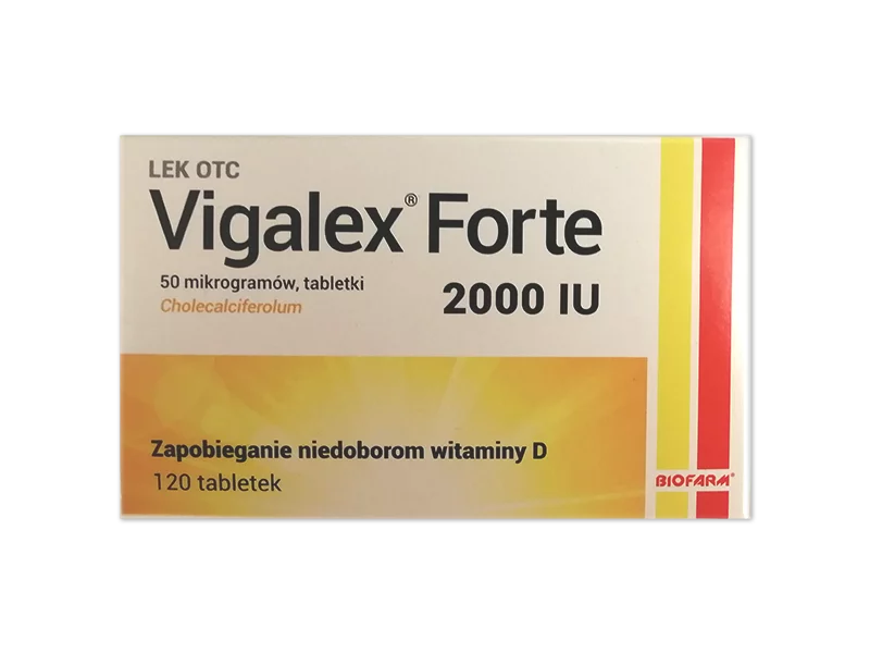 Zdjęcie Vigalex Forte, tabletki, 2000 j.m.