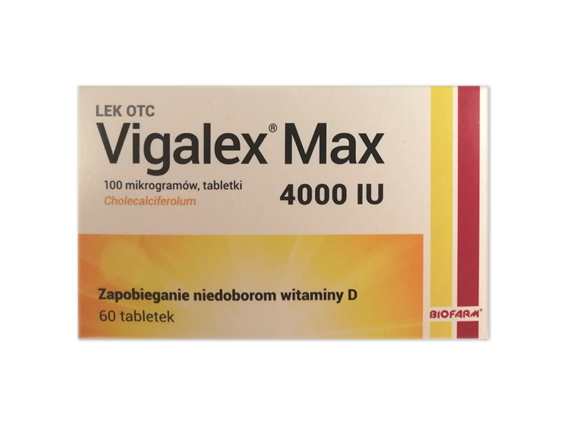 Vigalex Max, tabletki, 4000 j.m.