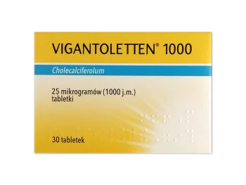 Zdjęcie produktu Vigantoletten 1000, tabletki, 1000 j.m.