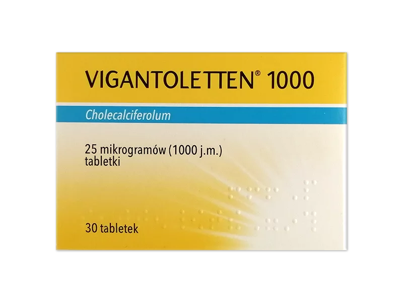 Zdjęcie Vigantoletten 1000, tabletki, 1000 j.m.