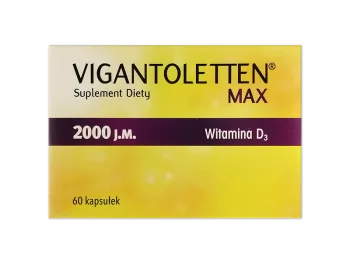 Zdjęcie produktu Vigantoletten Max, kaspułki, 2000 j.m.