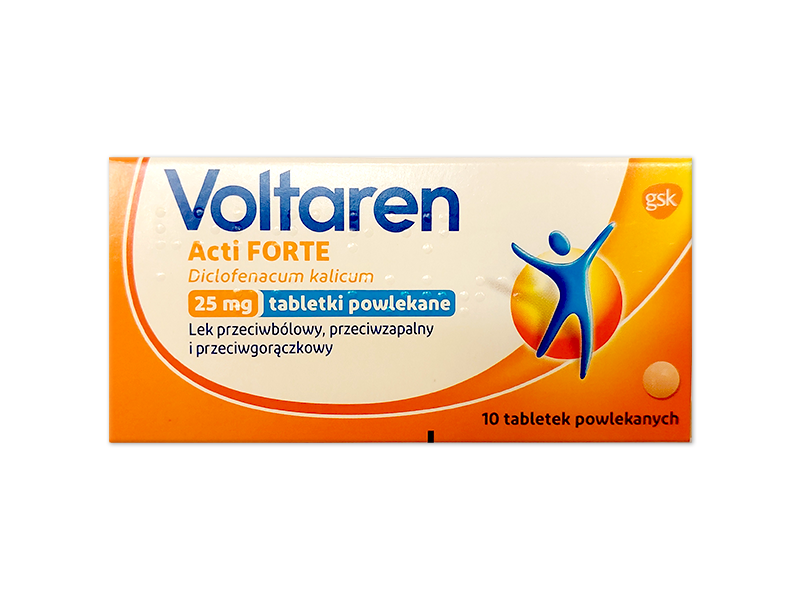 Voltaren Acti Forte, tabletki powlekane, 25 mg