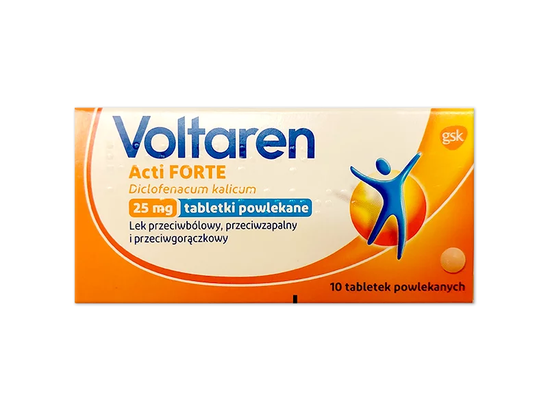 Zdjęcie Voltaren Acti Forte, tabletki powlekane, 25 mg