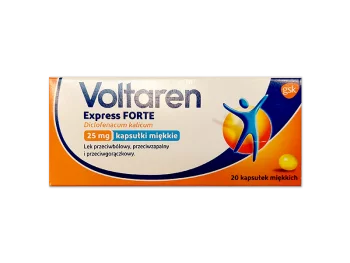 Zdjęcie produktu Voltaren Express Forte, kapsułki miękkie, 25 mg