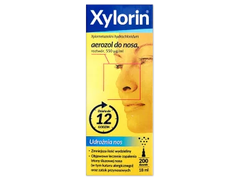 Zdjęcie produktu Xylorin, aerozol do nosa, 0,55 mg/ml