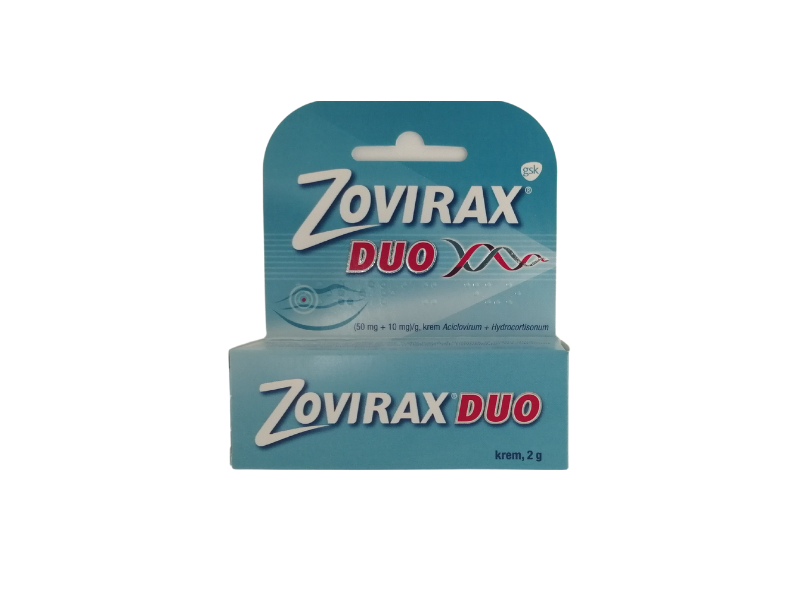 Zovirax Duo, krem, 50 mg+10 mg