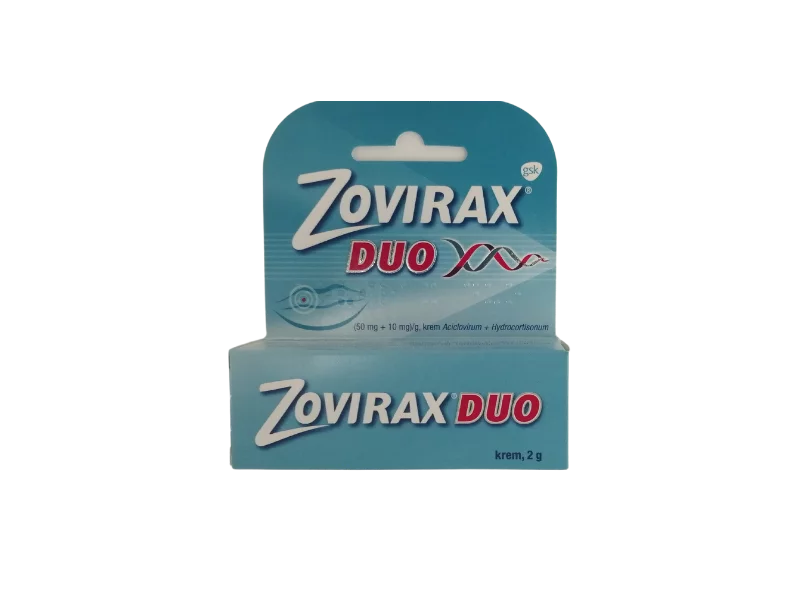 Zdjęcie Zovirax Duo, krem, 50 mg+10 mg