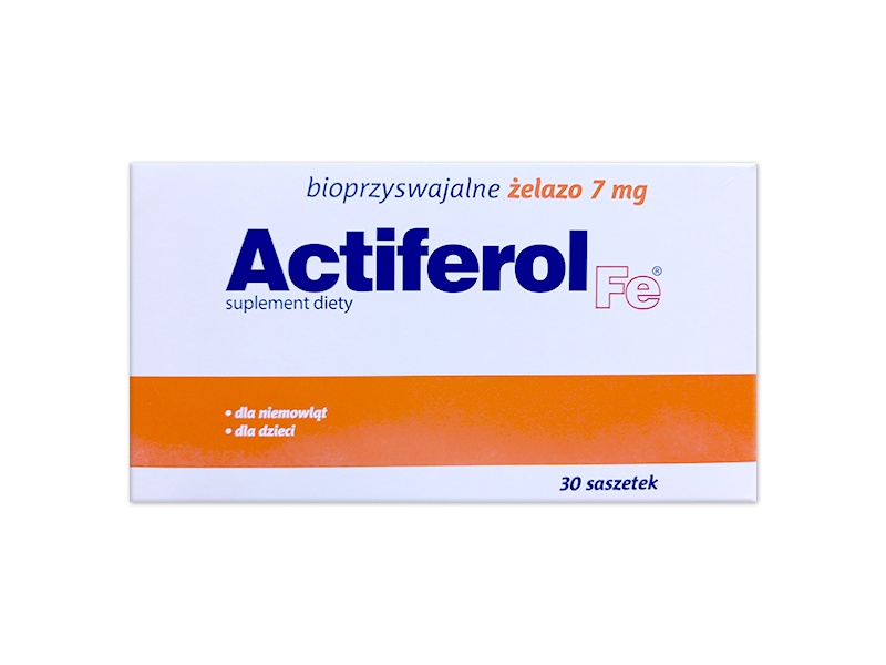 ActiFerol Fe, saszetki, 7 mg