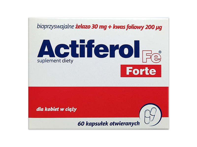 Actiferol Fe Forte, kapsułki