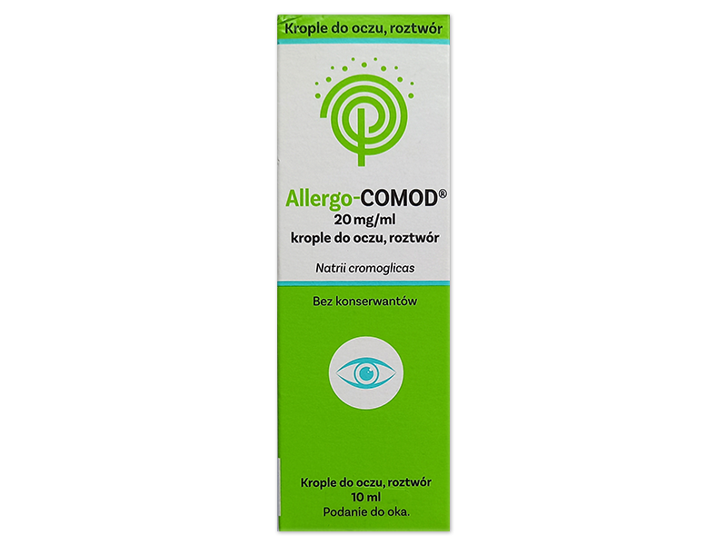 Allergo-Comod,  krople do oczu, 20 mg/ml