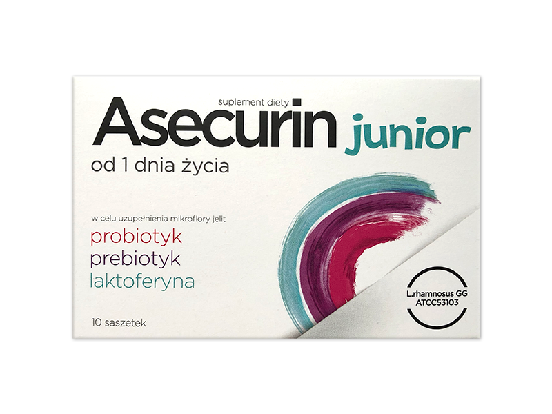 Asecurin Junior, saszetki