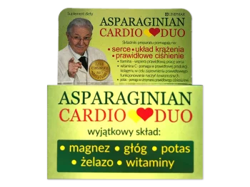 Zdjęcie produktu Asparaginian CardioDuo, tabletki