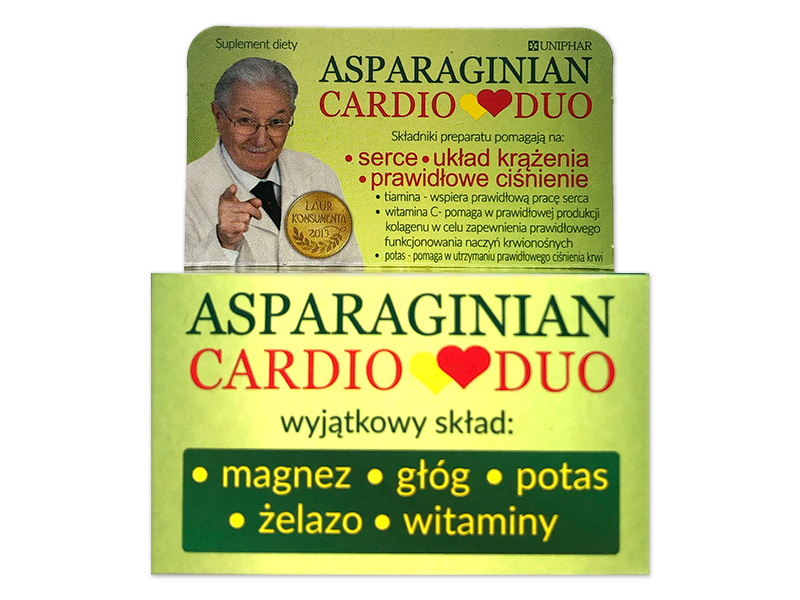 Asparaginian CardioDuo, tabletki