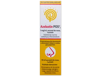 Zdjęcie produktu Azelastin POS, aerozol do nosa, , 1 mg/ml