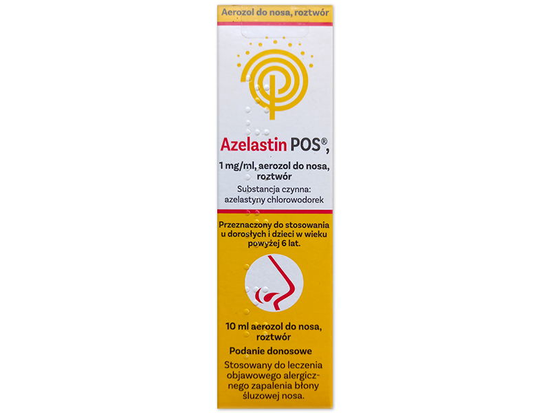 Azelastin POS, aerozol do nosa, , 1 mg/ml