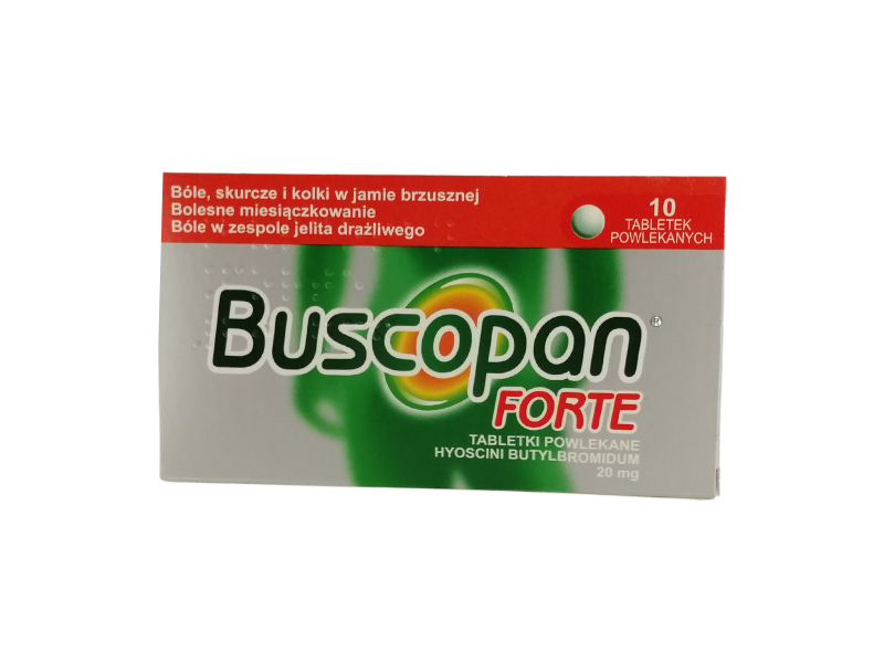 Buscopan Forte, tabletki, 20 mg