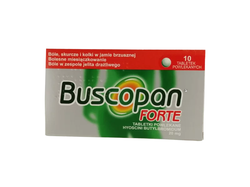 Zdjęcie Buscopan Forte, tabletki, 20 mg