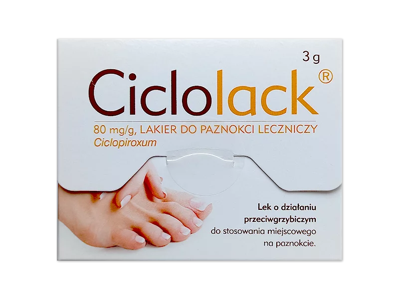 Zdjęcie Ciclolack, lakier do paznokci, 80 mg/g