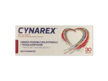 Zdjęcie produktu Cynarex, tabletki, 250 mg