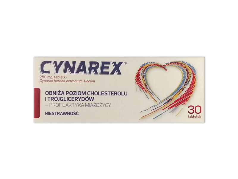 Zdjęcie Cynarex, tabletki, 250 mg