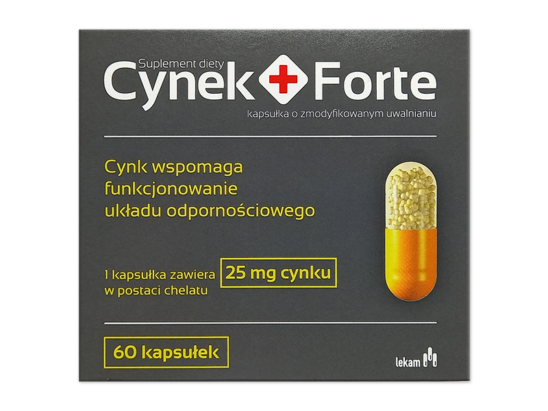 Cynek + Forte, kapsułki twarde, 25 mg