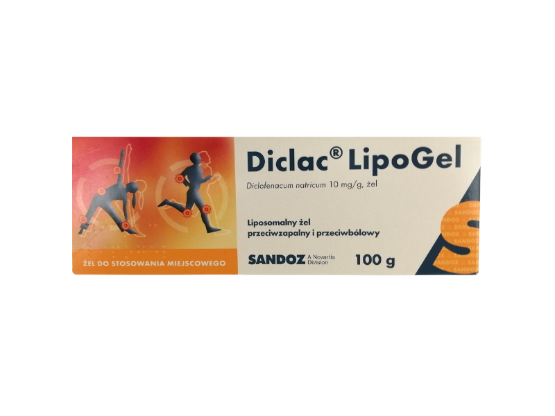 Diclac Lipogel, żel, 10 mg/g