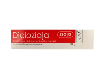 Zdjęcie produktu Dicloziaja, żel, 11,6 mg/g