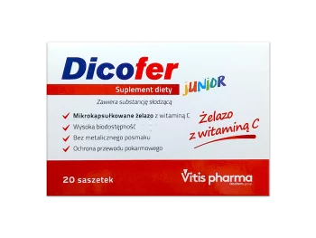 Zdjęcie produktu Dicofer Junior, saszetki