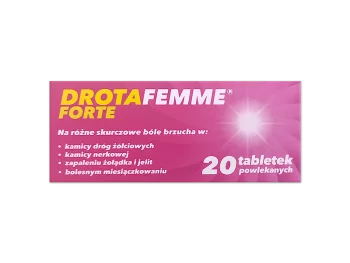 Zdjęcie produktu Drotafemme Forte, tabletki, 80 mg